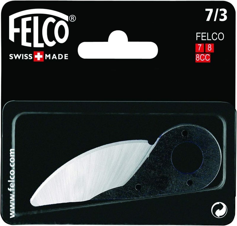 FELCO Hand Pruner Replacement Blade (7/3) for Hand Pruners F7 & F8 - Spare Cutting Blade for Garden Pruning Shears & Bypass Clippers (Single Pack) - Image 1