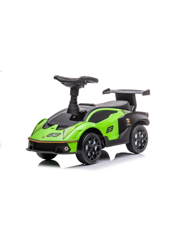 LAMBORGHINI Offical Licensed Lamborghini Essenza SCV12 Ride on car, Kid's ride-on toys, Foot to Floor, with sound and horn (Green) - Image 1