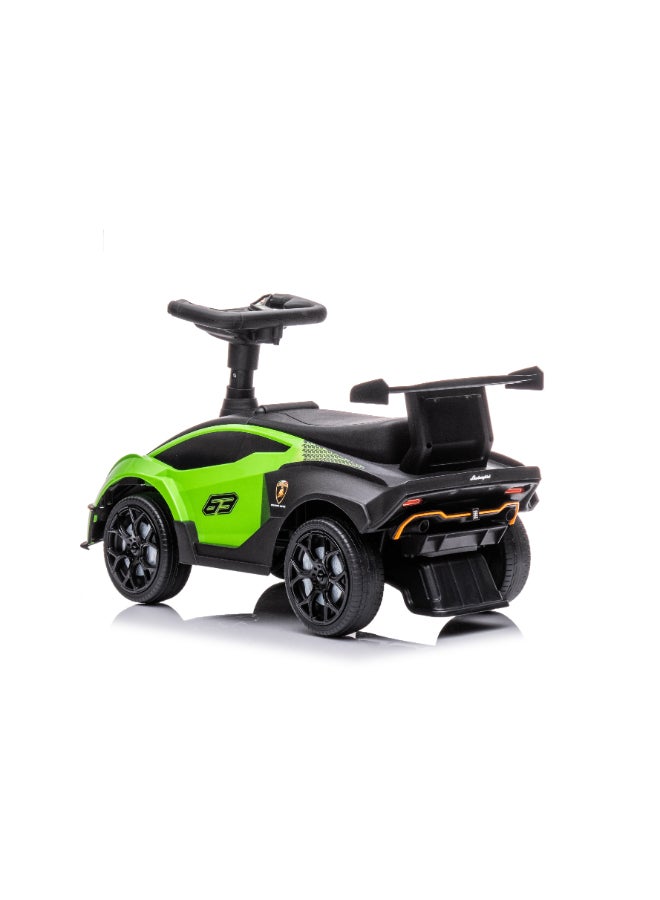 LAMBORGHINI Offical Licensed Lamborghini Essenza SCV12 Ride on car, Kid's ride-on toys, Foot to Floor, with sound and horn (Green) - Image 4