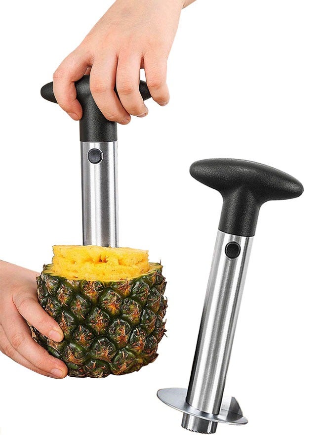 وهاواي Pineapple Corer Slicer Stainless Steel Fruit Pineapple Peeler Cutter for Easy Core Removal Super Fast and Easy Pineapple Cutter for Home and Kitchen - Image 1