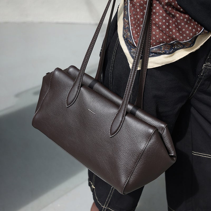Korean Style Boston Bag Women's Shoulder Bag - Image 3