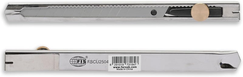 FIS Snap-Off Safety Utility Cutter with 9mm Blade - Set of 24 Pieces - Image 3