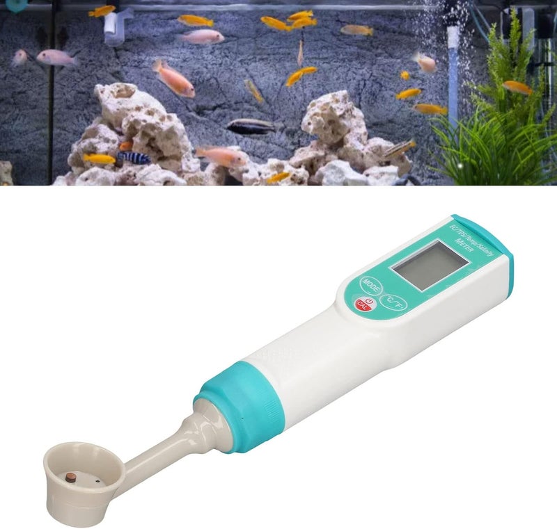Diverse requirement fit Water Quality Testing Pen, Digital Display Salinity Meter Water Quality Tester Pen with Spoon Temperature TDS EC Test Pen for Seawater Durability boosted processed material Upgraded quality Full land route delivery Global mainstream design picks Diverse use resistant crafted quality Batch consistent craftsmanship All user friendly build Transit damage prevent build Most item matching trendy design Low dust buildup Spec upgraded improved quality Easy hand assemble compatible All condition resistant crafted quality Long term storage compatible Room to room portable Light sturdy raw material Safe material Air & land transit compatible Repeated detach compatible build Flat working surface Reliable durability Gulf climate tested upgraded quality Ready post purchase fulfill Multi-purpose fine material - Image 5
