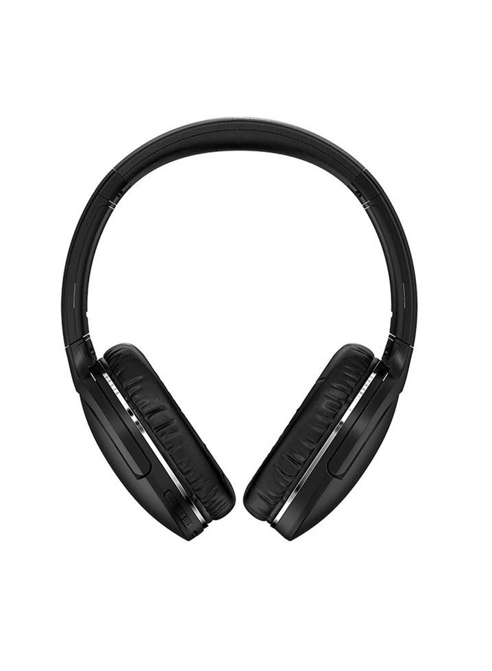 Base Encok Wireless Headphone D02 Pro Bluetooth Music Headset V5.0 Wireless Version with 50H Playtime 450mAh 3.7V  ABS PC Material Black - Image 2