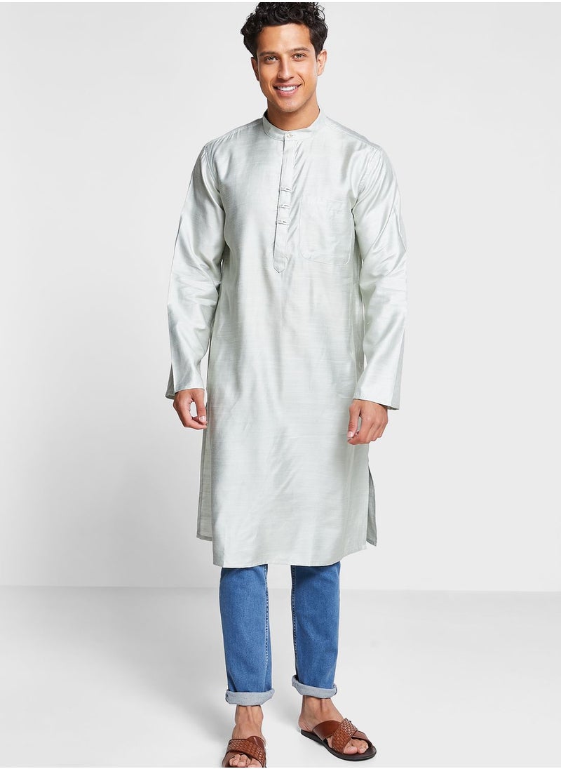 Fabindia - Essential Long Kurta - Image 1