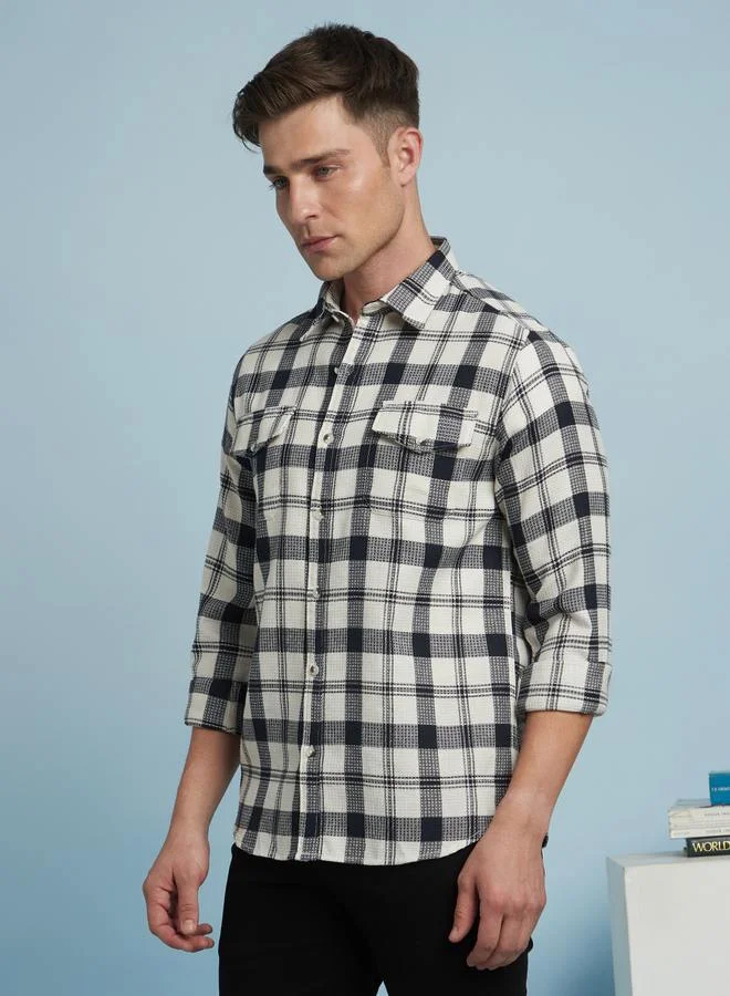 Dennis Lingo Timeless White Shirt For Men Featuring A Classic Design Crafted From Breathable Fabric And Soft Fabric