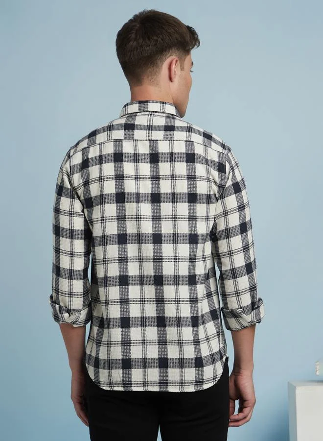 Dennis Lingo Timeless White Shirt For Men Featuring A Classic Design Crafted From Breathable Fabric And Soft Fabric
