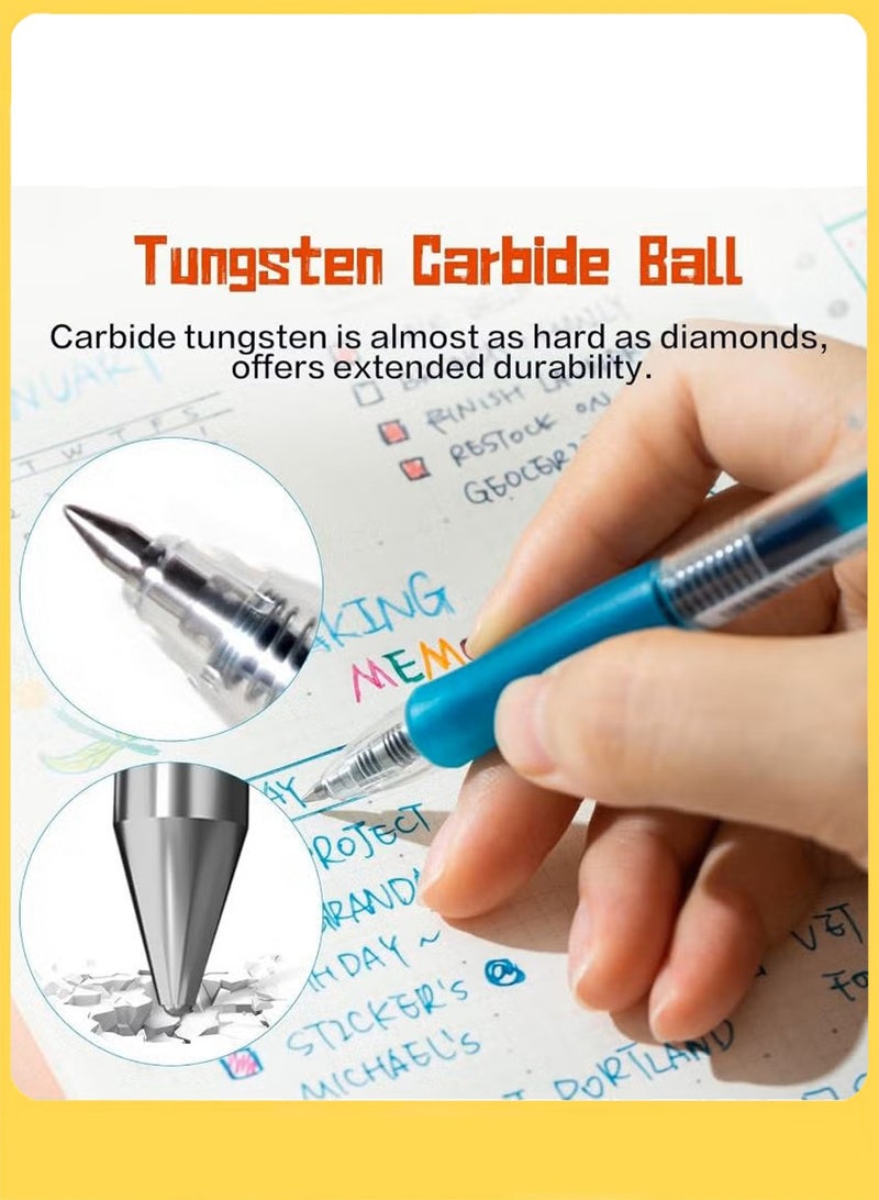 Deli 12 Colors Retractable Gel Pens, Fine Point 0.5mm Gel Pens with Comfort Grip, Assorted Color Inks for Drawing, Journaling, Note Taking, and School Supplies - Image 5