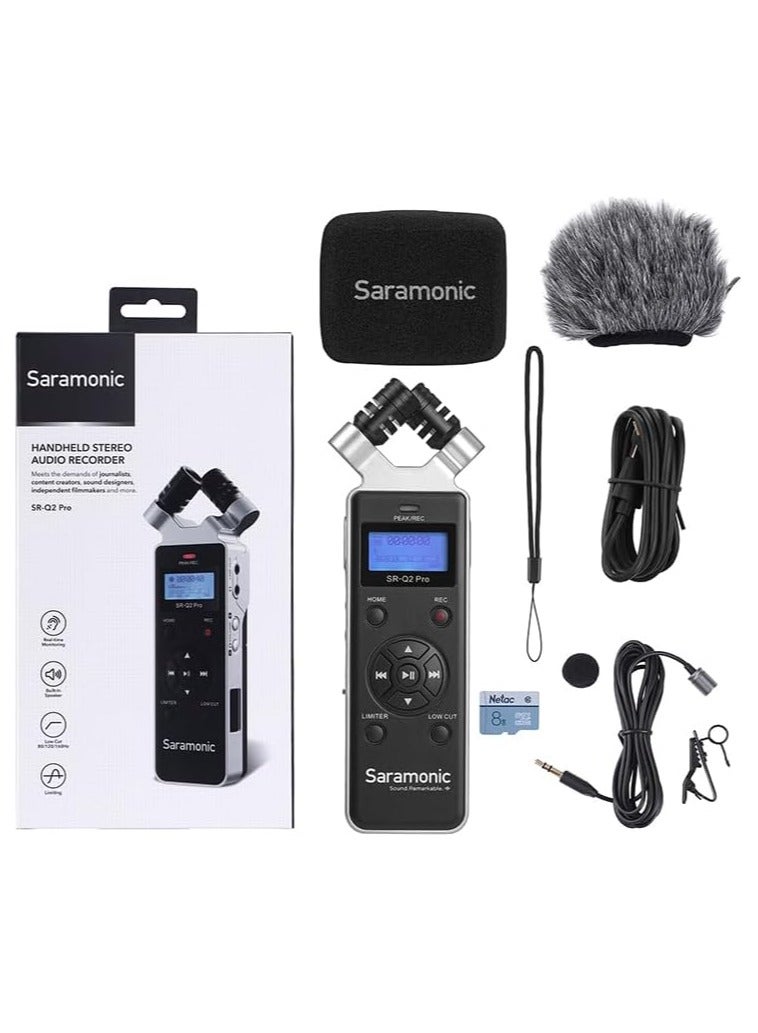 Saramonic SR-Q2 Pro Handheld Stereo Audio Recorder - Image 2