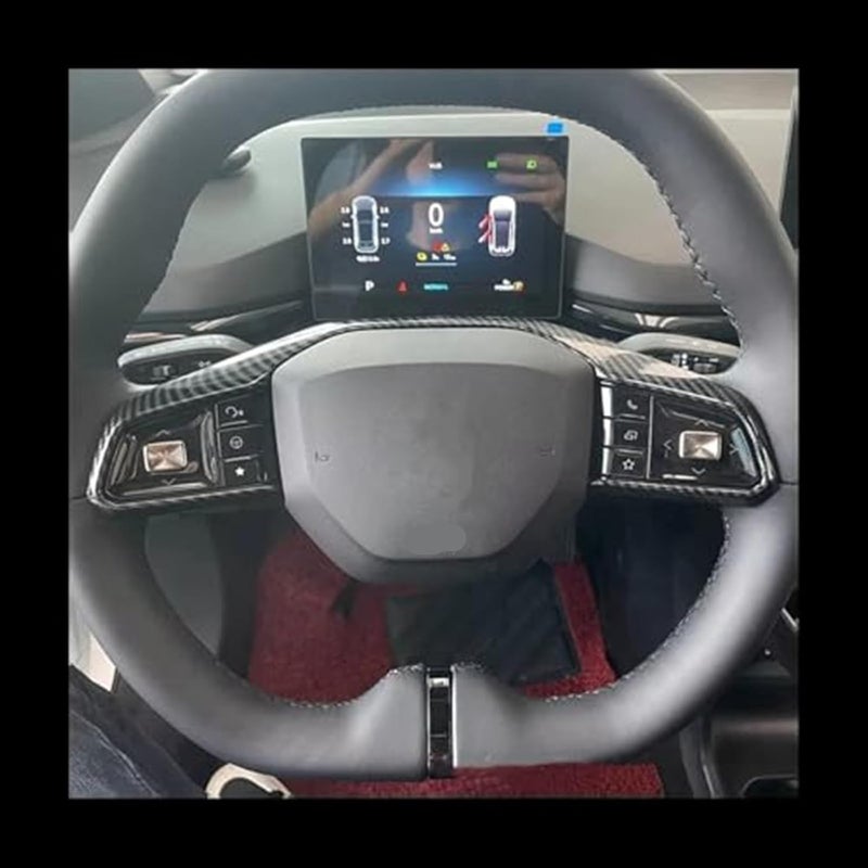 Wivplex Carbon ABS Steering Wheel Trim for MG 4 EV 2023 - Image 4