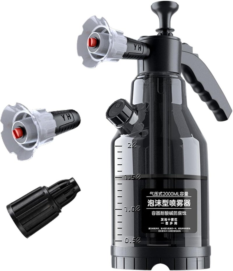 Pressure Washer Foam Cannon | Foam Sprayer Attachment, Comfortable Grip, PP Construction | Car Truck Boat Cleaning Tool, No Garden Hose Needed | Auto Detailing, Home Car Wash, Outdoor Use | Efficient - Image 1
