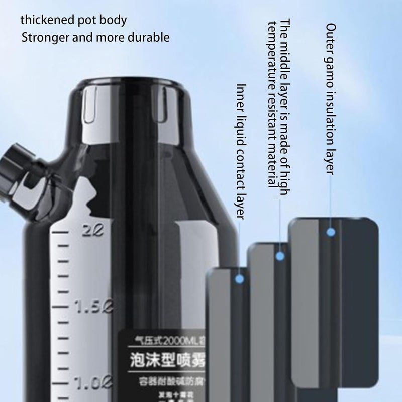 Pressure Washer Foam Cannon | Foam Sprayer Attachment, Comfortable Grip, PP Construction | Car Truck Boat Cleaning Tool, No Garden Hose Needed | Auto Detailing, Home Car Wash, Outdoor Use | Efficient - Image 5