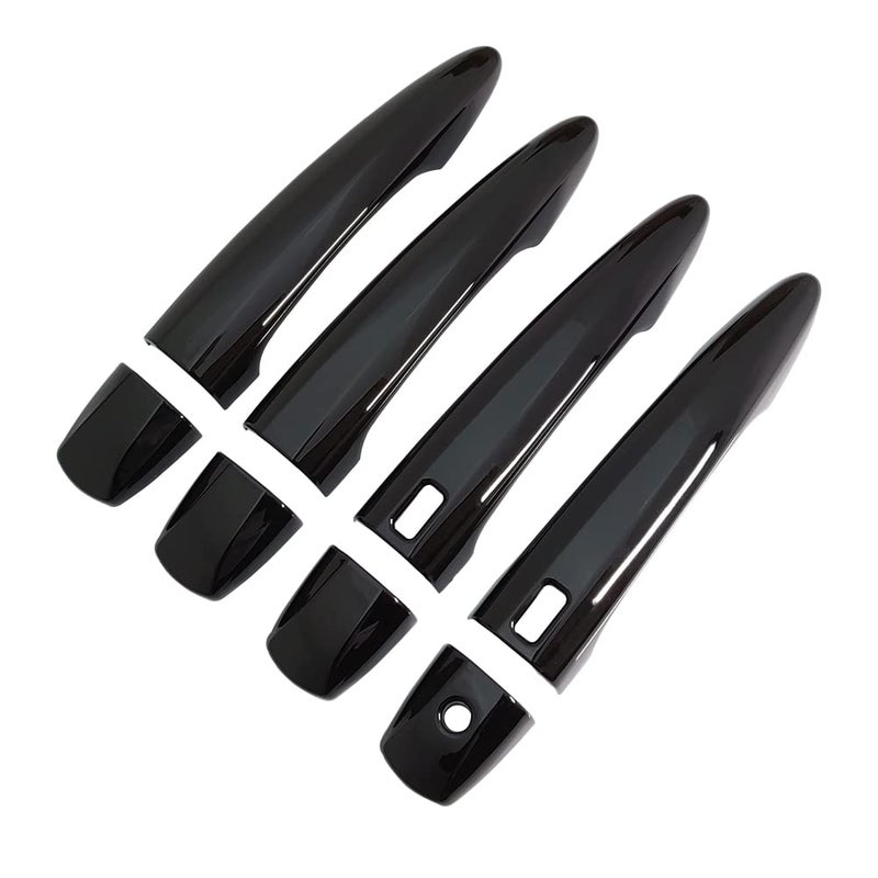 AOKIO Door Handle Cover Trim for 2019 2020 2021 2022 2023 2024 Nissan Altima Accessories Handle Protector for 2020 2021 2022 2023 2024 Nissan Sentra Accessories (with Smart Keyhole) - Image 2