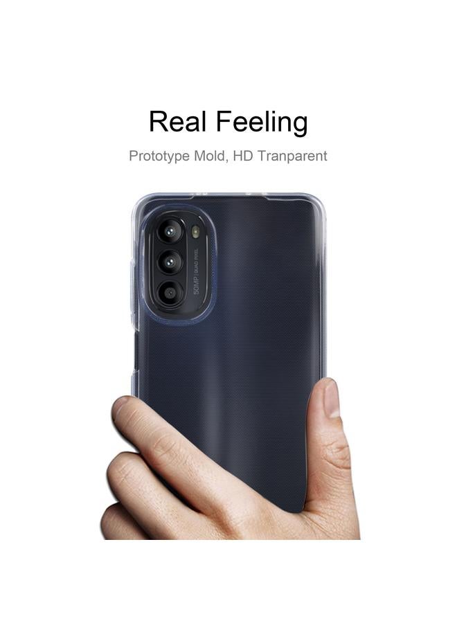 S-TOP Case For Motorola Moto G52 0.75mm Ultra-thin Transparent TPU Phone Case - Image 3
