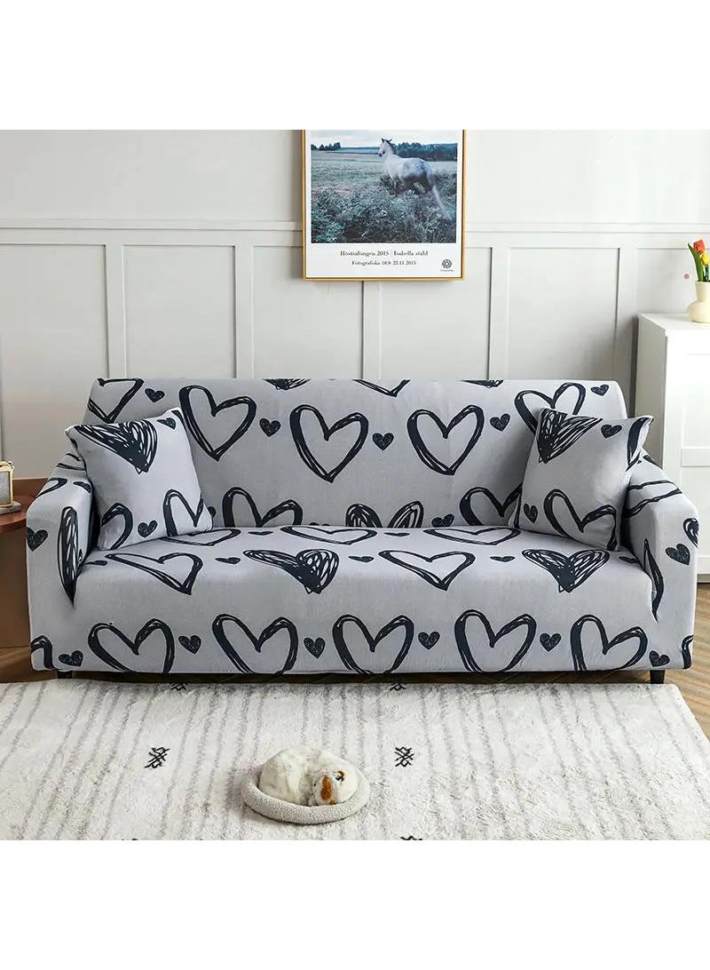 Stretch Sofa Cover, Modern Minimalist All-Inclusive Printed Sofa Cover Suitable For 3 seat(190-230CM) - Image 1