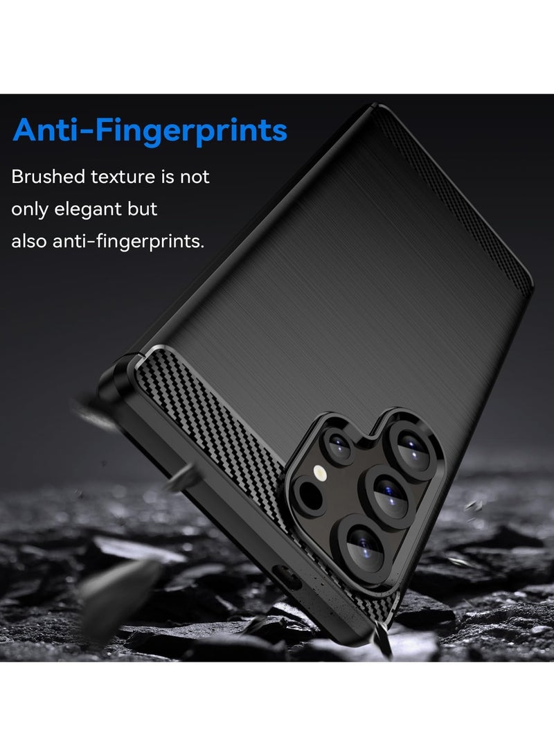 general Protective case compatible with Samsung Galaxy S25 Ultra, 【Scratch-resistant】brushed texture design, soft TPU protective case, includes 【2-piece set】 screen protectors. - Image 2