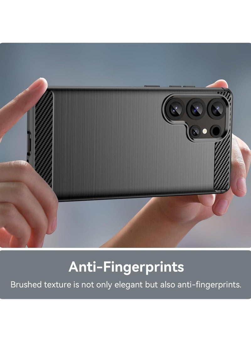 general Protective case compatible with Samsung Galaxy S25 Ultra, 【Scratch-resistant】brushed texture design, soft TPU protective case, includes 【2-piece set】 screen protectors. - Image 4