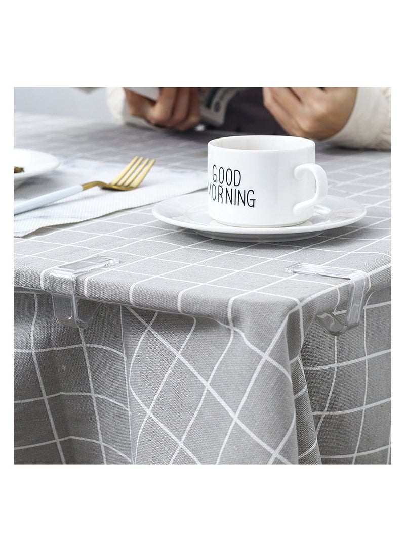 12 PCS Tablecloth Clips - Heavy Duty Picnic Table Clips,  Table Cloth Cover Clamps, Table Cloth Holders Ideal for Restaurant Picnics Marquees Weddings Graduation Party - Image 2