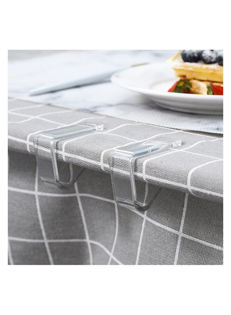 12 PCS Tablecloth Clips - Heavy Duty Picnic Table Clips,  Table Cloth Cover Clamps, Table Cloth Holders Ideal for Restaurant Picnics Marquees Weddings Graduation Party - Image 1