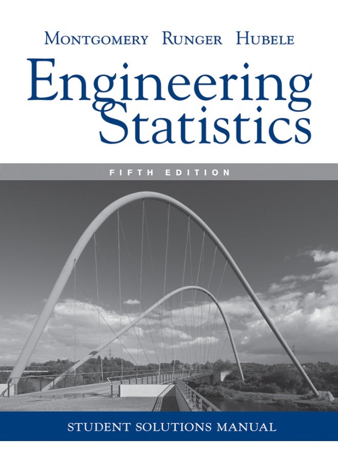 Manual Engineering Statistics, 5e Student Solutions