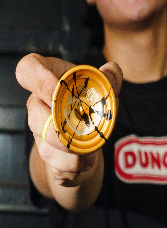 Duncan Toys Barracuda Yo-Yo, Unresponsive Pro Level Yo-Yo, Concave Bearing and Aluminum Body, Blue w/Splash - Image 5