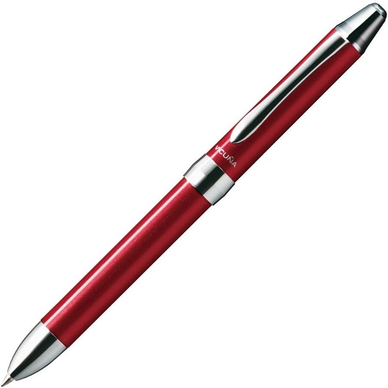 Pentel Vicuña EX XBXW1375B Multifunction Ballpoint Pen, Red - Image 1