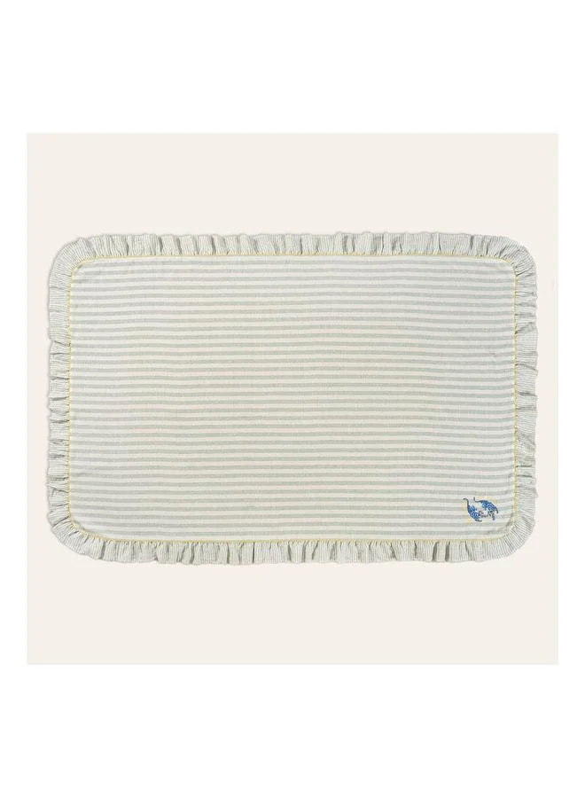 زا زا زو مفرش طاولة نيلوفر الأخضر 145×220 سم.