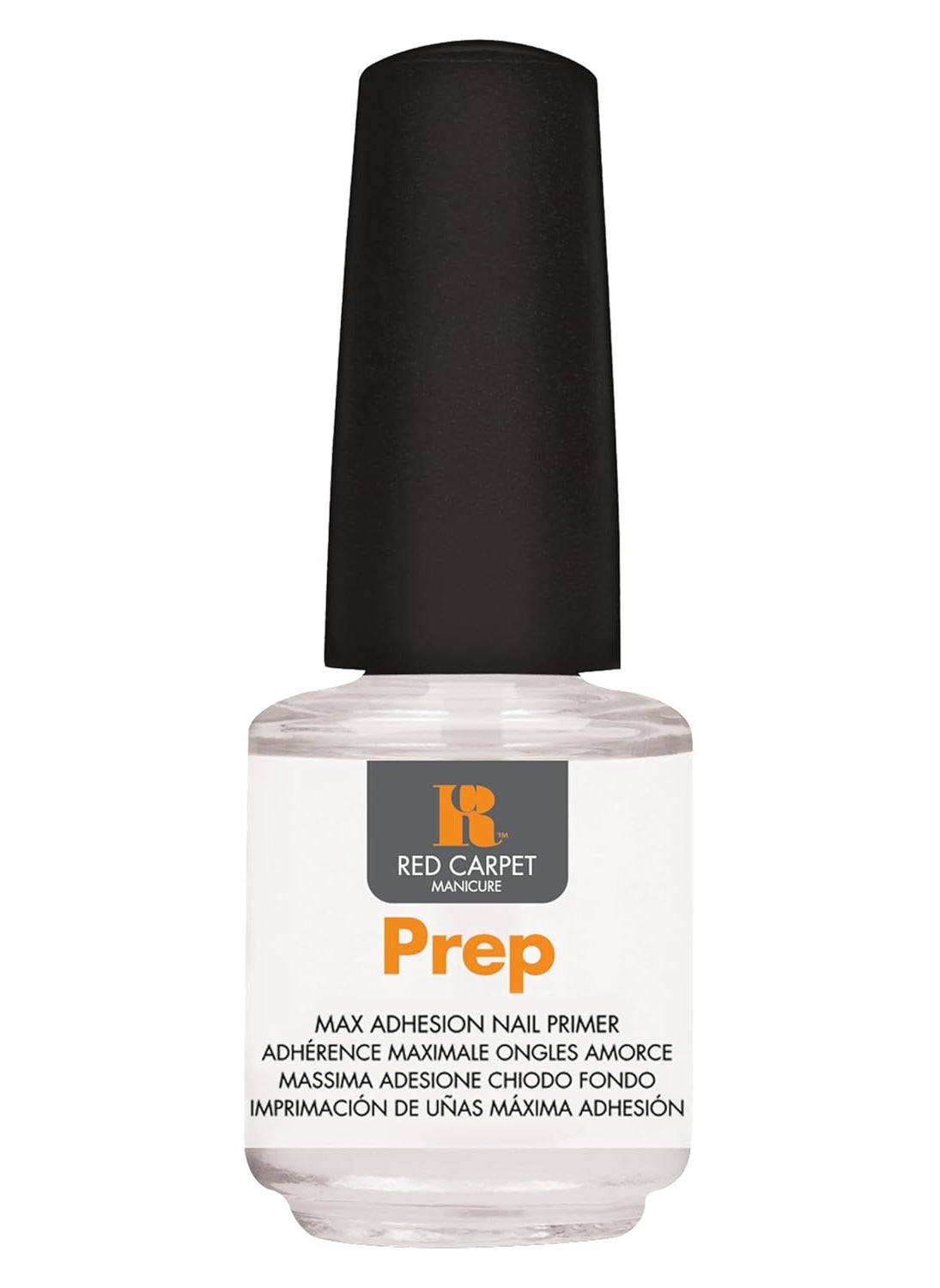 RC Red Carpet Manicure - Red Carpet Manicure Prep Max Adhesion Nail Primer – Cleanse, Dehydrates Nail Surface for Gel Adhesion, Long-Lasting Quick-Drying Formula, Removes Surface Oils, Fast-Drying. (0.3 Fl Oz) - Image 1