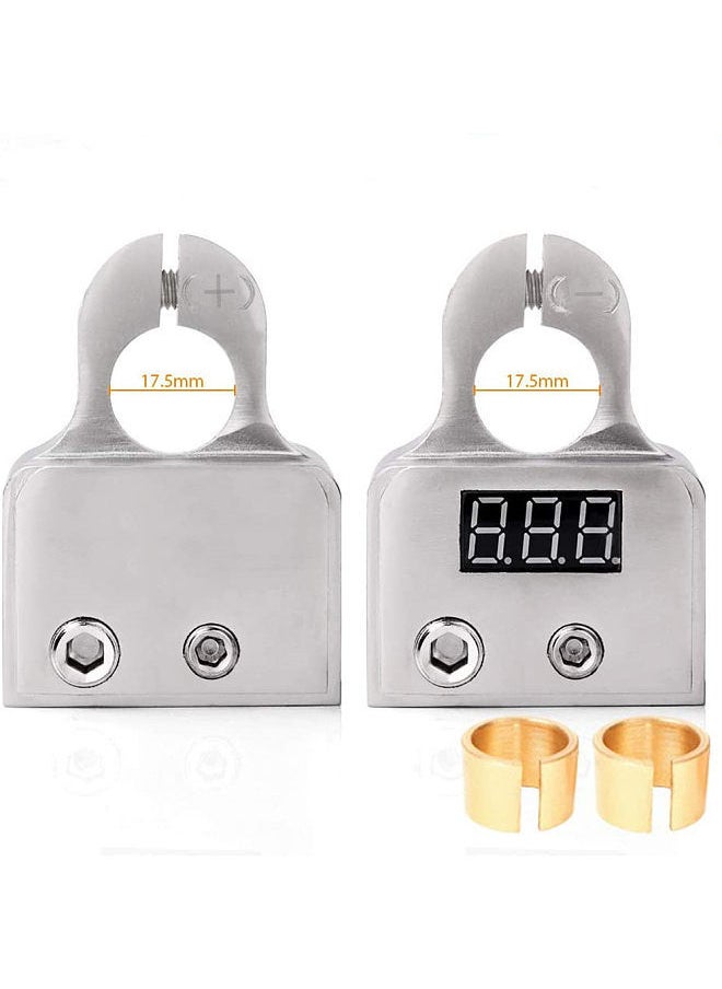 Car Battery Terminal Connectors Positive Negative Battery Terminal Clamps