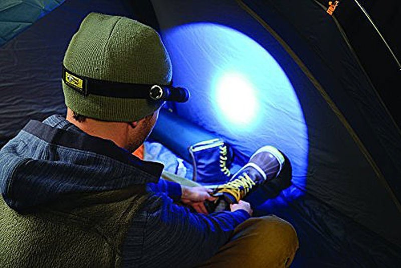 Nite Ize Headband Flashlight Holder, Fits Most Small Flashlights For Hands-Free Use, Black (NPO-03-01) - Image 2