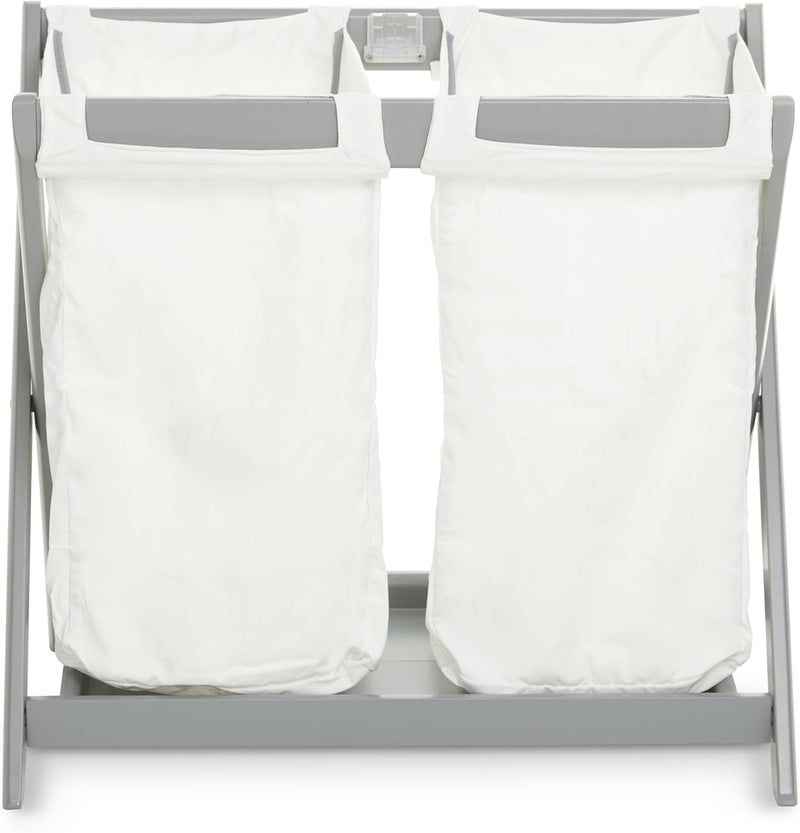 TRENDHUB Bassinet Stand Hamper Insert Compatible with UPPAbaby Bassinet Stands, 2 pack, Dual Compartment and Carry Handles (bassinet stand is not included) - Image 3