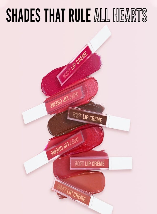 INSIGHT Soft Lip Crème | Lightweight Texture | Long Lasting Formula | Infused with Niacinamide | Highly Pigmented - (Rage Red) 6g - Image 2