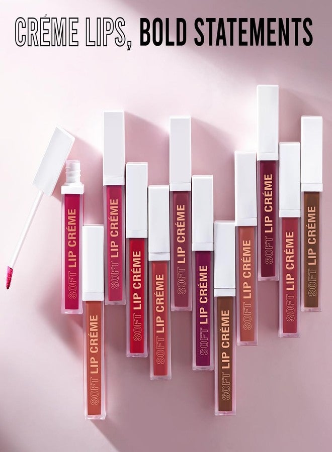 INSIGHT Soft Lip Crème | Lightweight Texture | Long Lasting Formula | Infused with Niacinamide | Highly Pigmented - (Rage Red) 6g - Image 3