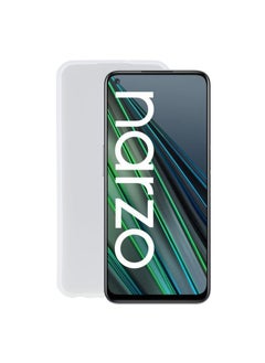 Case Cover TPU Phone Case For Realme Narzo 30 5G Frosted White