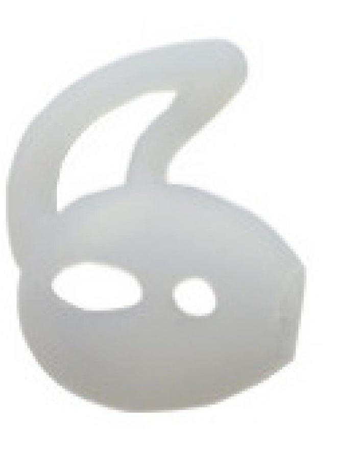 For Airpods Headphone Covers TWS Huawei Xiaomi Rammer Silicone Earbuds Ear Cap Apple Second Generation Headset-Color:Transparent (double Hole With Ears)-Model:ES32 ES62 ES68  - Image 1