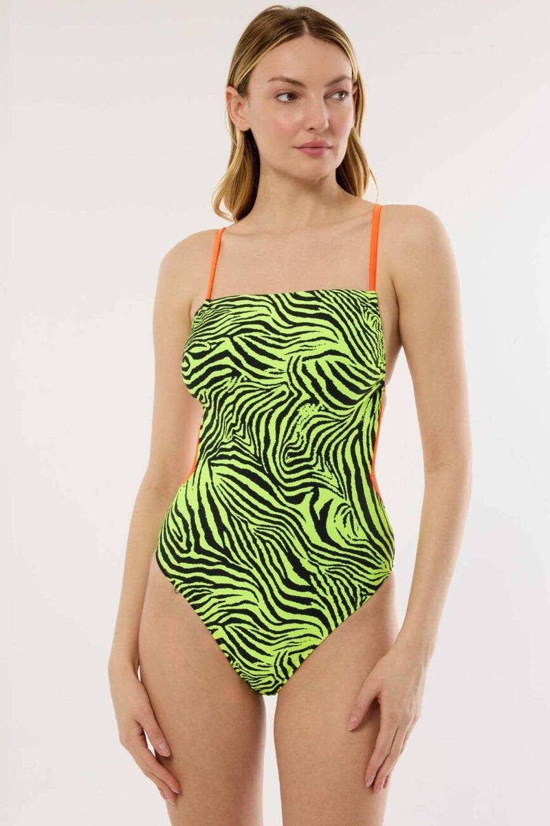 Ayyıldız Crescent Star 49627 Yellow Swimsuit  - Image 1