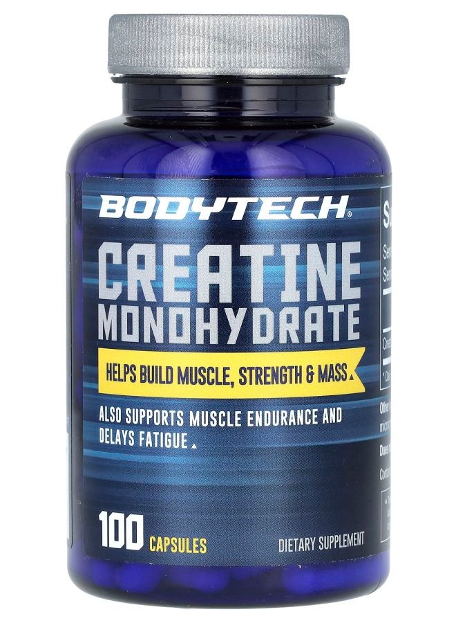 Creatine Monohydrate 100 Capsules