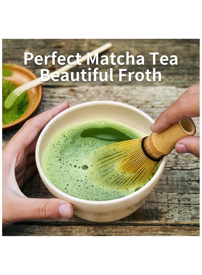 3-Piece Matcha Green Tea Whisk Set Blue  - Image 5
