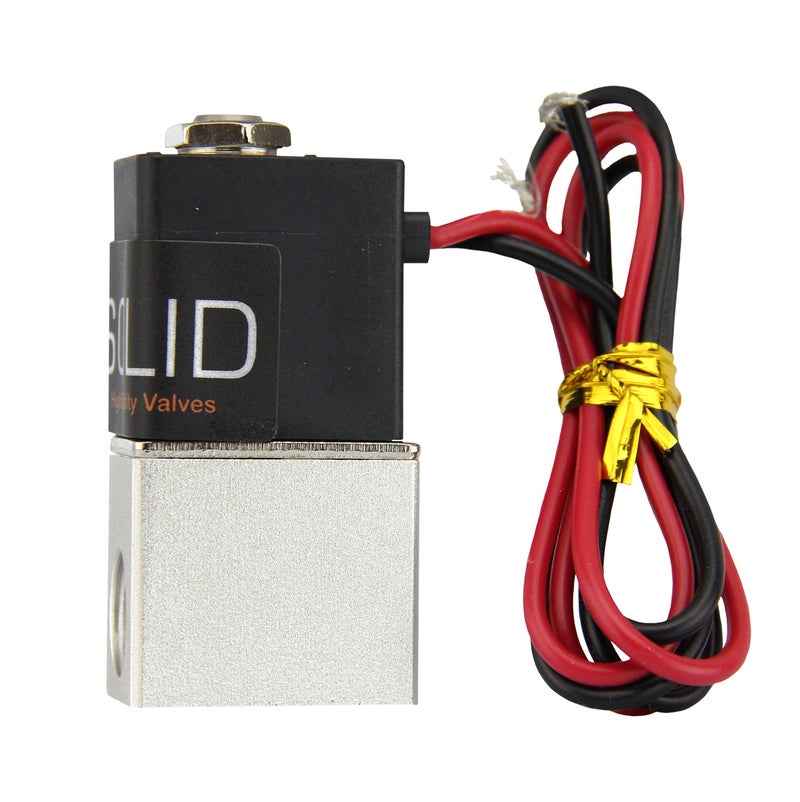 U.S. Solid 1/8inches NPT Electric Solenoid Valve 12 V DC 2 way Normally Closed Air Valve from U.S. Solid - Image 2