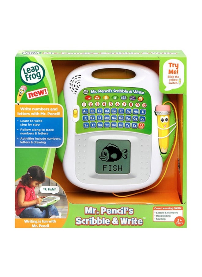 LeapFrog Mr Pencil's Scribble And Write - Green  - Image 2