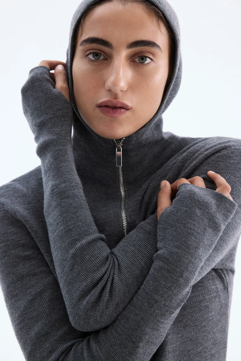 H&M Merino wool hoodie