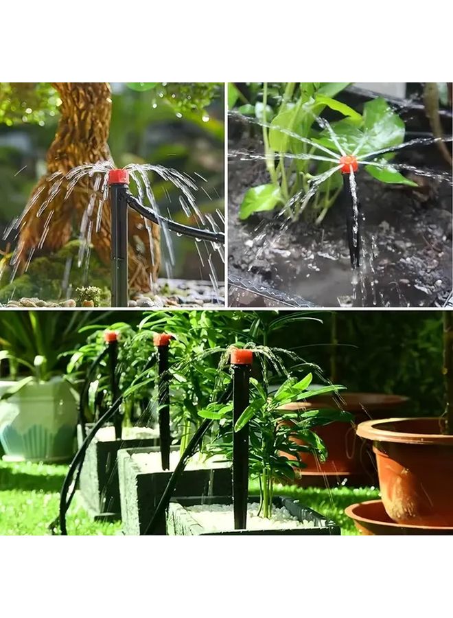 1 4 Inch 590ft Garden Drip Irrigation Kit For Potted Plants Lawn Flowers - Image 5
