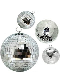 The Decor Affair 8Inch Rotating Glitter Disco Ball Dazzling Light Reflection for Epic Dance Parties Weddings Home Dcor and RetroThemed Events Perfect for DJs Clubs and Living Room Ambiance  - Image 5