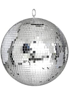 The Decor Affair 8Inch Rotating Glitter Disco Ball Dazzling Light Reflection for Epic Dance Parties Weddings Home Dcor and RetroThemed Events Perfect for DJs Clubs and Living Room Ambiance  - Image 1