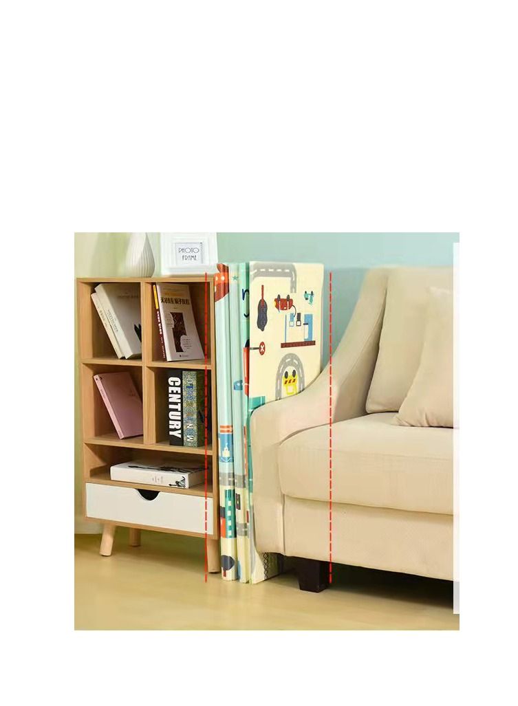 DARIYAH 200 X 180 X 1 cm Baby Crawling Play Floormat Foam Non-Toxic Foldable Reversible Playing Mat-Deer Park & Different Designs - Image 5