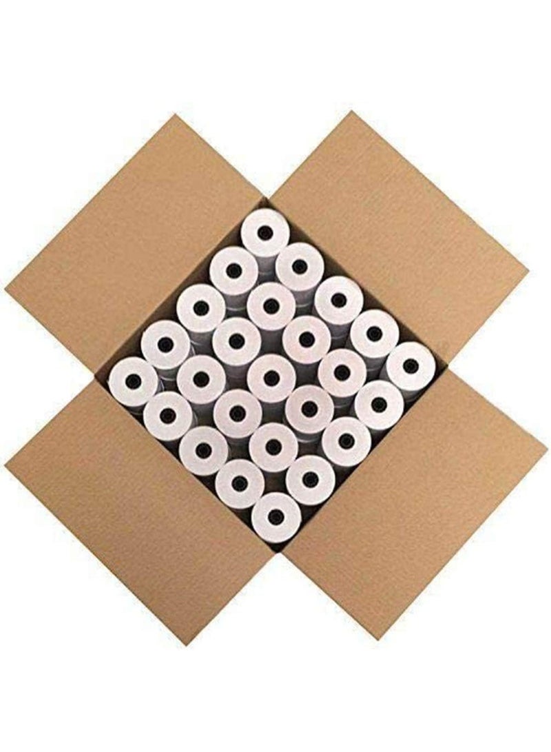 Terabyte Thermal Roll 80×80 Box of 50 Pieces Use in Bill Ticket Printing for POS/Cash Register Receipt, Credit Card Machine, EPOS - Image 2