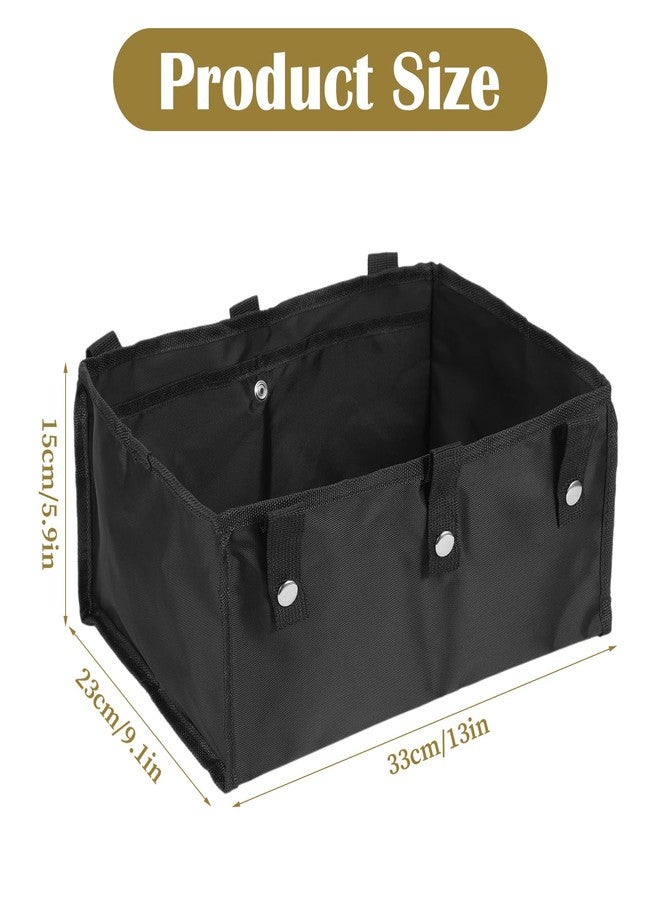 ElevateTech Under Seat Rollator Bags, Four Wheel Rollator Walker Basket Reusable Large Walker Bag Underseat Replacement Medical Basket Walkers Accessories Bags for Seniors Storage Book Essentials - Image 2