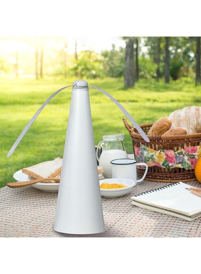 ELECDON Repellent Fan, Portable Table Fly Fan,Lightweight, Durable and Odor-Free Fly Repellent Fan Keep Flies, Picnic Table Fans for Indoor and Bugs Away from Your Food Enjoy Outdoor Meal - Image 4