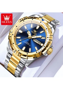 OLEVS Watches for Men Quartz Stainless Steel Water Resistant Watch 5560  - Image 1