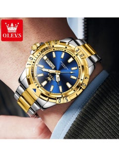 OLEVS Watches for Men Quartz Stainless Steel Water Resistant Watch 5560  - Image 2
